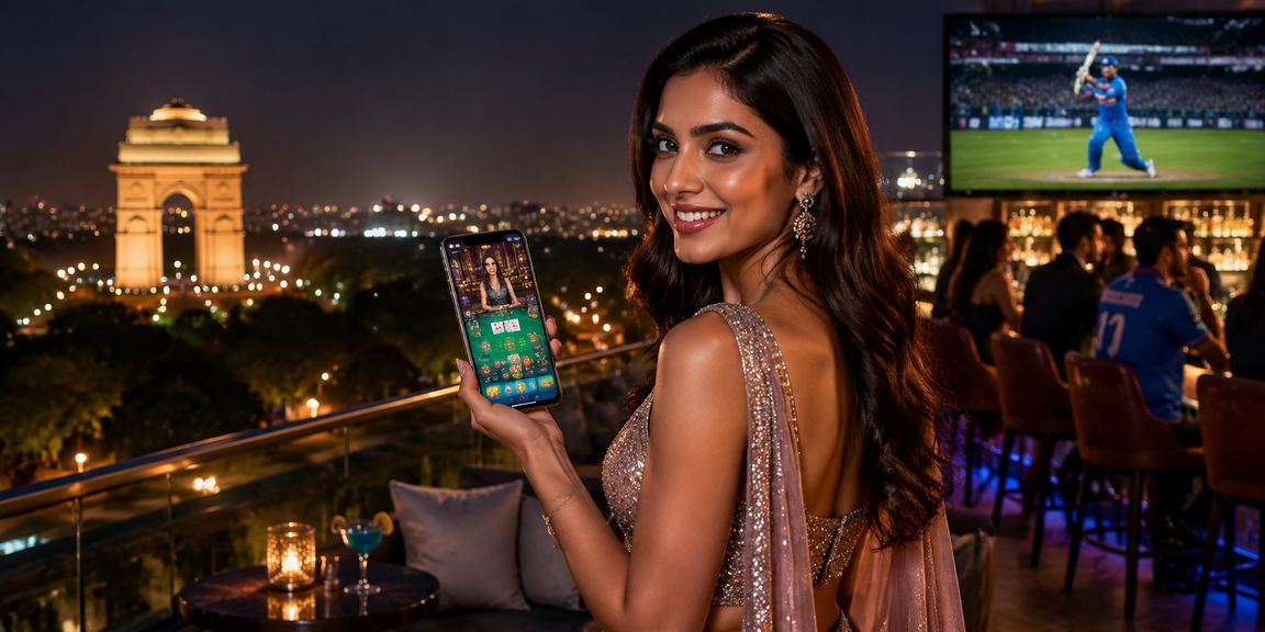 VIP member enjoying premium gaming experience in Delhi