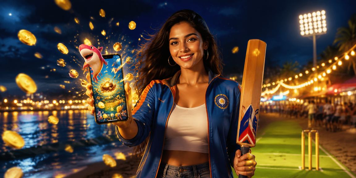 Indian cricket betting at beach resort